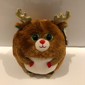 Ty Beanie Ballz Christmas Plush Collectable